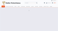 Desktop Screenshot of antike-wohntraeume24.de